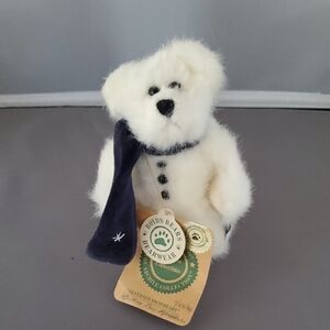 Vintage 1999 Boyds Bears Silverton Snowbeary White 5"